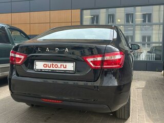 2019 Lada (ВАЗ) Vesta I, чёрный, 1100000 рублей, вид 4