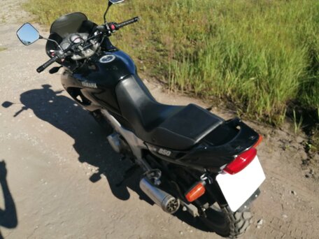 1999 Yamaha TDM850, чёрный, 350000 рублей, вид 5