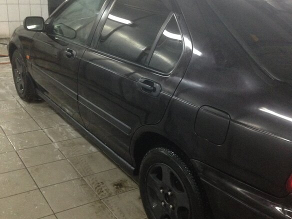 1999 Honda Civic VI, чёрный - вид 4