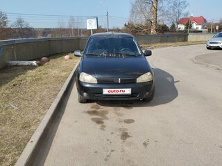 2013 Lada (ВАЗ) Kalina I, чёрный, 320000 рублей, вид 1