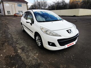 2009 Peugeot 207 I Рестайлинг, белый, 580000 рублей, вид 2