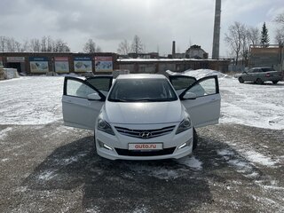2016 Hyundai Solaris I Рестайлинг, белый, 1150000 рублей, вид 1