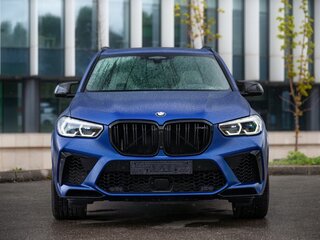 2021 BMW X5 M Competition III (F95), синий, 9990000 рублей, вид 3