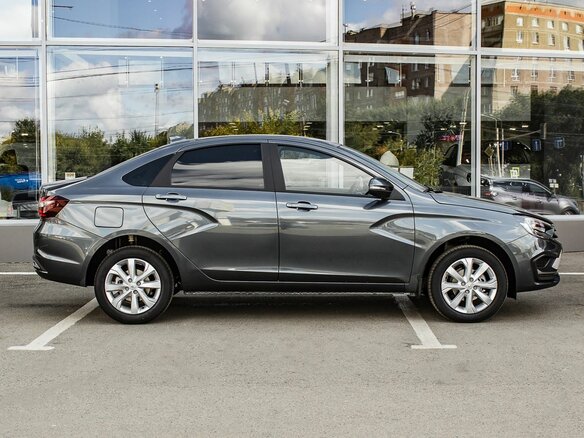 2026 Lada (ВАЗ) Vesta I Рестайлинг (NG), серый, 1880000 рублей - вид 10