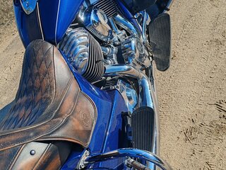 2018 Indian Roadmaster, синий, 1290000 рублей, вид 2