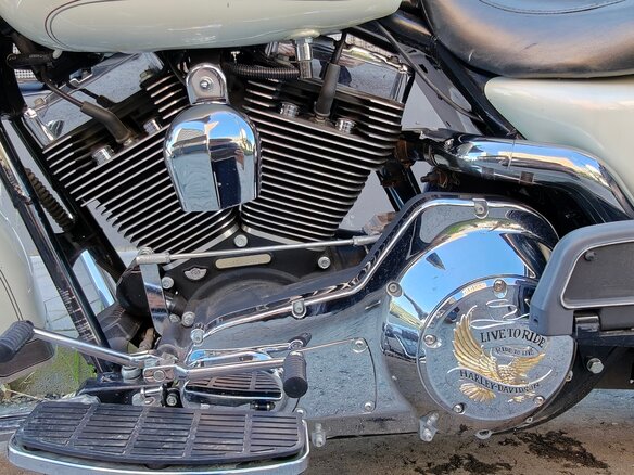 2003 Harley-Davidson Electra Glide, белый, 550000 рублей - вид 21