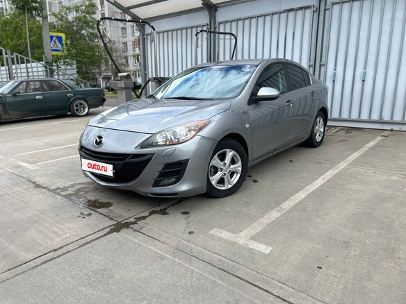 2011 Mazda 3 II (BL) Рестайлинг, серебристый, 890000 рублей
