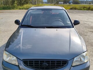 2005 Hyundai Accent ТагАЗ II, серый, 310000 рублей, вид 1