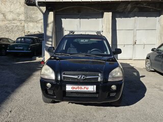 2008 Hyundai Tucson I, чёрный, 1100000 рублей, вид 2