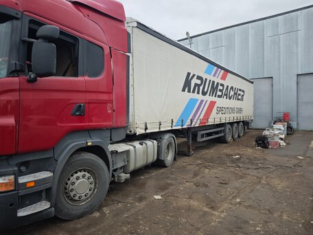2011 Scania R-Series, пурпурный, 6500000 рублей, вид 4