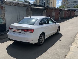 2018 Audi A3 III (8V) Рестайлинг, белый, 1550000 рублей, вид 4