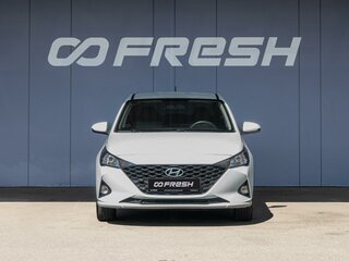 2020 Hyundai Solaris II Рестайлинг, белый, 1620000 рублей, вид 3