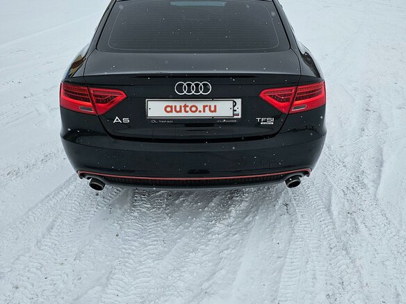 2013 Audi A5 I (8T) Рестайлинг, чёрный, 1582600 рублей - вид 5