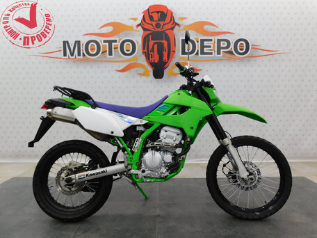 2016 Kawasaki KLX 250, зелёный, 365000 рублей, вид 1
