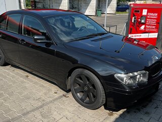 2003 BMW 7 серии 730d IV (E65/E66), чёрный, 1240000 рублей, вид 3