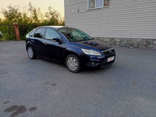 2010 Ford Focus II Рестайлинг, синий, 670000 рублей, вид 2