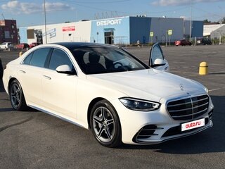 2021 Mercedes-Benz S-Класс 400 d 4MATIC VII (W223), белый, 8450000 рублей, вид 4