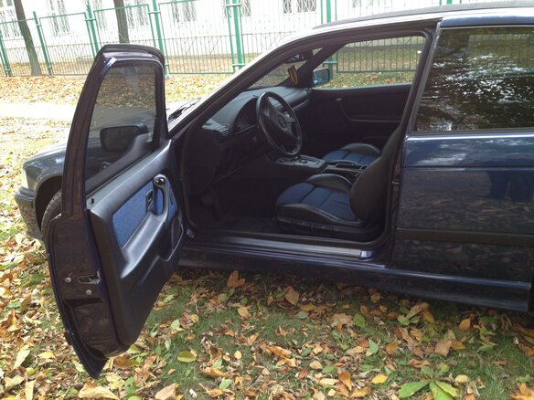 1996 BMW 3 серии 318i III (E36), синий - вид 9
