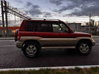 1999 Mitsubishi Pajero iO, красный, 680000 рублей, вид 4