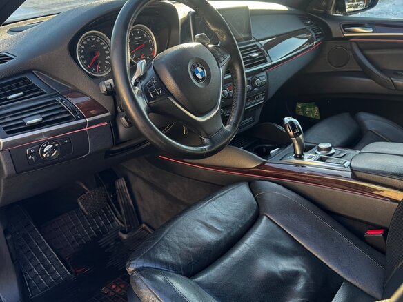 2008 BMW X6 35i 6-speed I (E71), чёрный, 2500000 рублей - вид 8