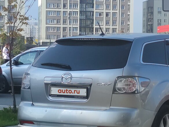 2011 Mazda CX-7 I Рестайлинг, серебристый, 1200000 рублей - вид 2
