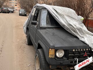 1990 Mitsubishi Pajero I, чёрный, 200000 рублей, вид 1