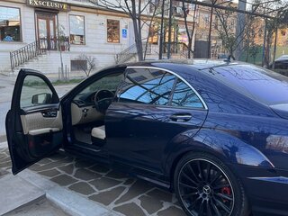 2007 Mercedes-Benz S-Класс 500 V (W221), синий, 1800000 рублей, вид 2