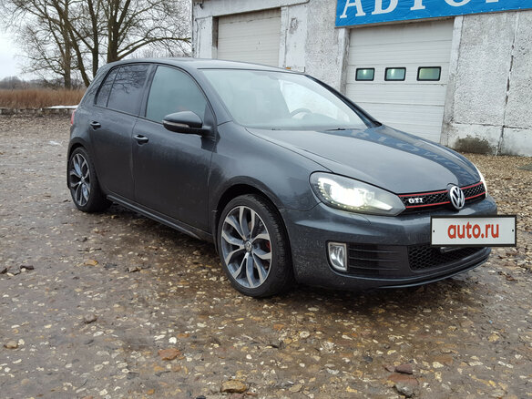 2012 Volkswagen Golf GTI VI, серый