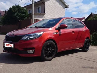 2015 Kia Rio III Рестайлинг, красный, 959000 рублей, вид 1