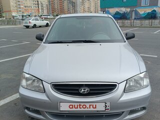 2008 Hyundai Accent ТагАЗ II, серебристый, 620000 рублей, вид 1