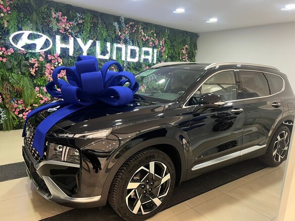 2023 Hyundai Santa Fe IV Рестайлинг, чёрный, 4300000 рублей - вид 17