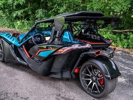 2023 Polaris Slingshot, голубой, 6200000 рублей, вид 3