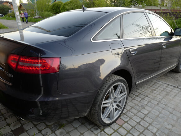 2010 Audi A6 III (C6) Рестайлинг, фиолетовый - вид 2