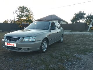 2011 Hyundai Accent ТагАЗ II, бежевый, 400000 рублей, вид 2