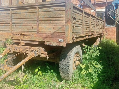1989 МАЗ Прицеп бортовой, зелёный, 50000 рублей, вид 5