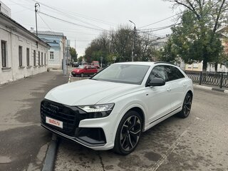 2018 Audi Q8 55 TFSI I (4M), белый, 4950000 рублей, вид 1