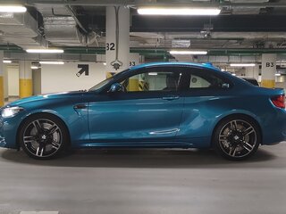 2019 BMW M2 Competition F87 Рестайлинг, синий, 6500000 рублей, вид 2