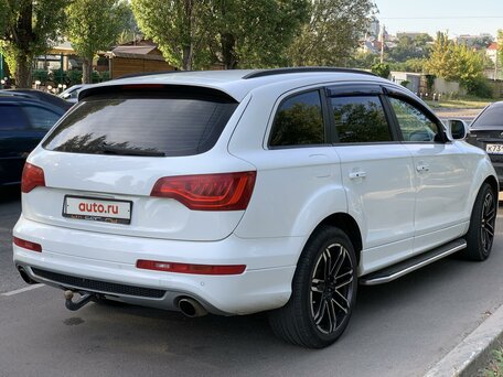 2010 Audi Q7 8-speed I (4L) Рестайлинг, белый, 1300000 рублей, вид 3