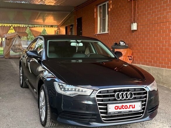 2013 Audi A6 IV (C7), чёрный, 1700000 рублей - вид 2