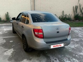 2014 Lada (ВАЗ) Granta I, серебристый, 370000 рублей, вид 4