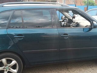 2012 Skoda Fabia II Рестайлинг, синий, 860000 рублей, вид 2