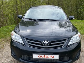 2011 Toyota Corolla X (E140, E150) Рестайлинг, чёрный, 950000 рублей, вид 2