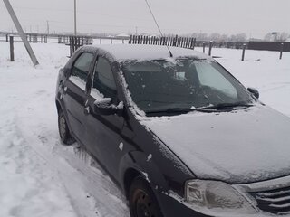 2011 Renault Logan I Рестайлинг, чёрный, 280000 рублей, вид 1