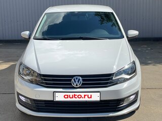 2018 Volkswagen Polo V Рестайлинг, белый, 1250000 рублей, вид 4