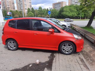 2007 Honda Jazz I Рестайлинг, красный, 550000 рублей, вид 4