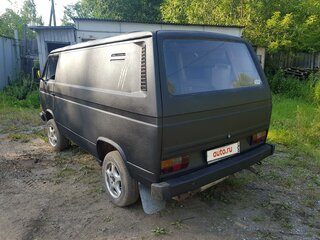 1986 Volkswagen Transporter 4-speed T3, чёрный, 350000 рублей, вид 4