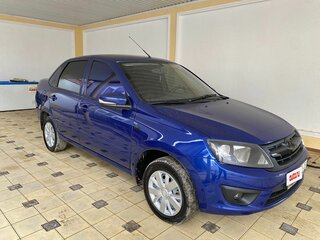 2013 Lada (ВАЗ) Granta I, синий, 550000 рублей, вид 3