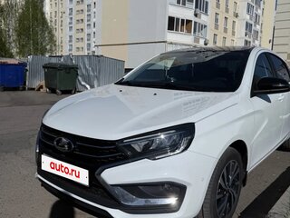 2024 Lada (ВАЗ) Vesta I Рестайлинг (NG), белый, 1435000 рублей, вид 2
