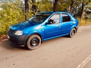 2007 Renault Logan I, синий, 350000 рублей, вид 2