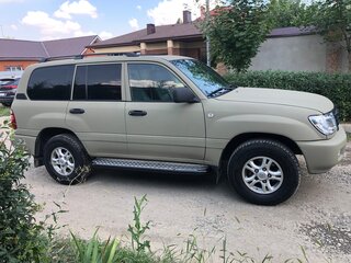 2001 Toyota Land Cruiser 100 Series, бежевый, 1800000 рублей, вид 2